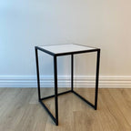 Sara Bedside Table - White Top - Paulas Home & Living