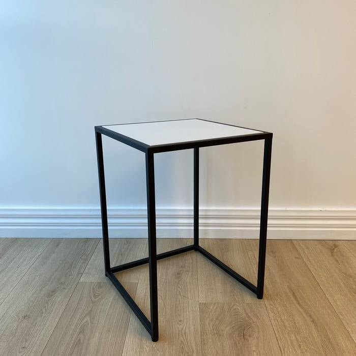 Sara Bedside Table - White Top - Paulas Home & Living