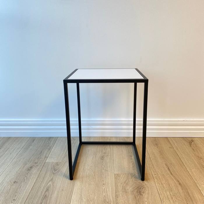 Sara Bedside Table - White Top - Paulas Home & Living