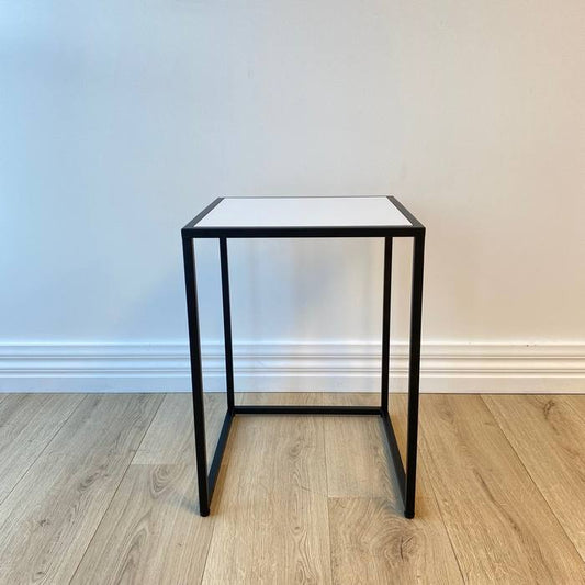 Sara Bedside Table - White Top - Paulas Home & Living