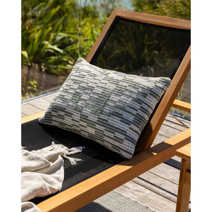 Scout Eucalyptus Outdoor Cushion (Recycled PET) - Paulas Home & Living