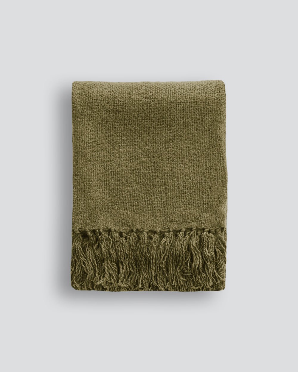 Serenade Avocado Throw - Paulas Home & Living