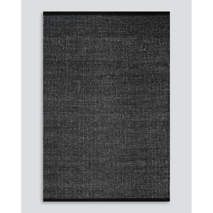 Sherwood Floor Rug - Charcoal/Black (Wool Blend) - Paulas Home & Living