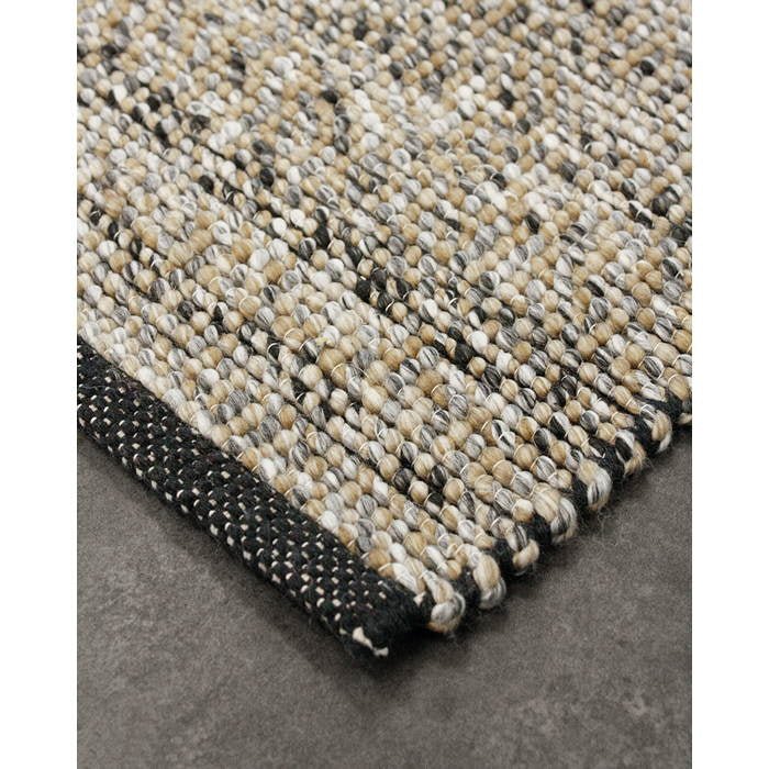 Shetland Floor Rug - Sandstone (100% Polyester) - Paulas Home & Living
