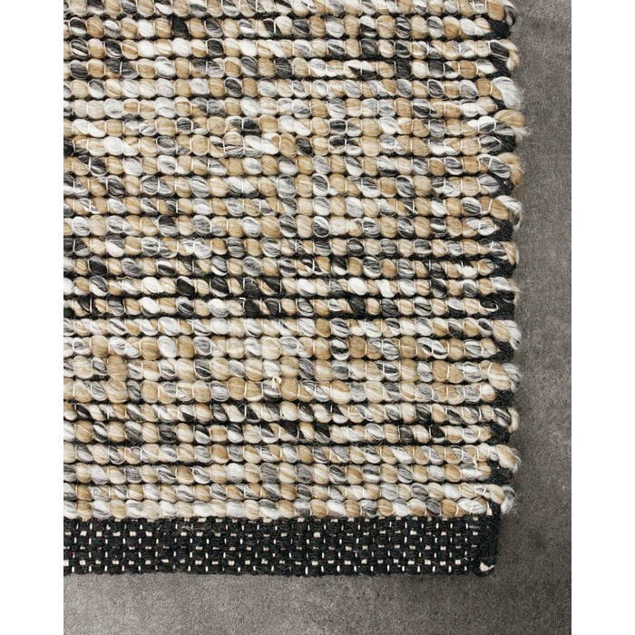 Shetland Floor Rug - Sandstone (100% Polyester) - Paulas Home & Living