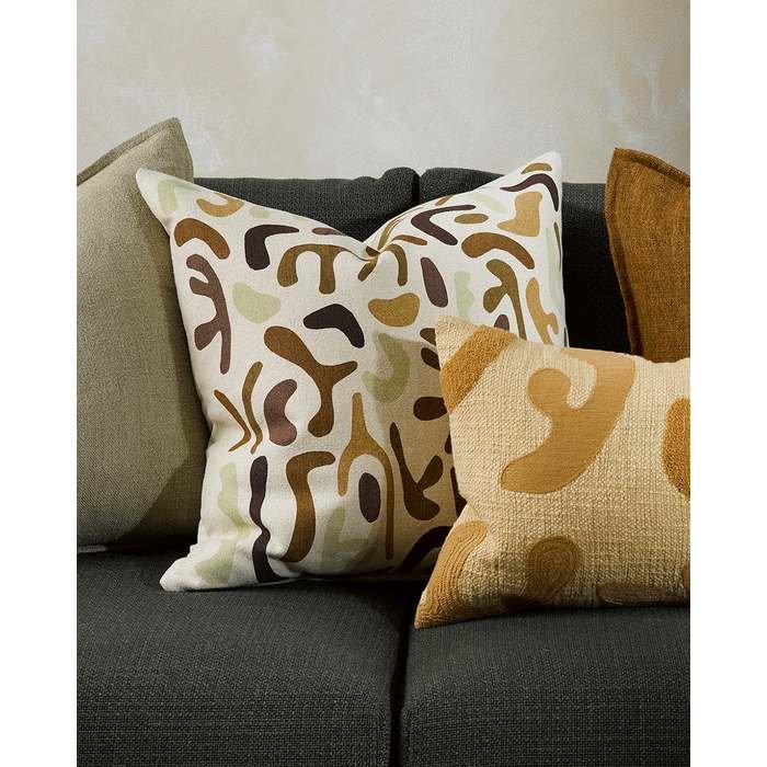 Silhouette Cocoa Cushion - Paulas Home & Living