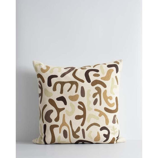 Silhouette Cocoa Cushion - Paulas Home & Living