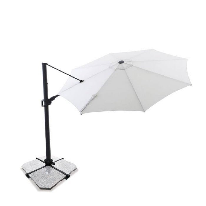 Sirius Cantilever Outdoor Umbrella - 3.3m Round - Colours to Suit - Paulas Home & Living