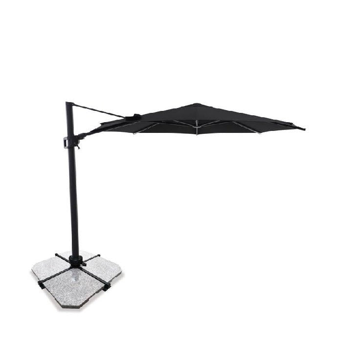 Sirius Cantilever Outdoor Umbrella - 3.3m Round - Colours to Suit - Paulas Home & Living
