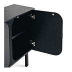 Sirocco Sideboard - Black Oak - 1540w - Paulas Home & Living