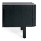 Sirocco TV Unit - Black Oak - 1540w - Paulas Home & Living