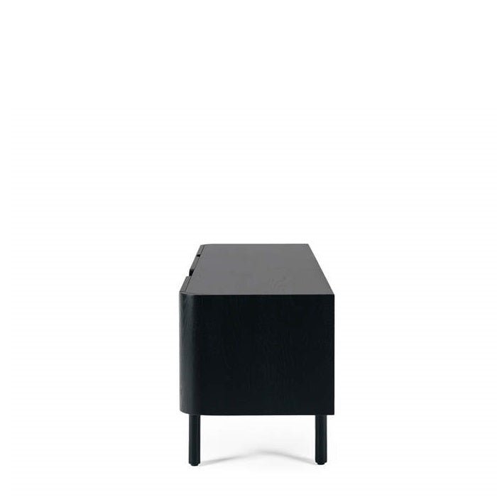 Sirocco TV Unit - Black Oak - 1540w - Paulas Home & Living