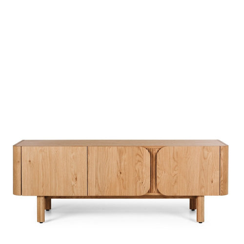 Sirocco TV Unit - Natural Oak - 1540w - Paulas Home & Living
