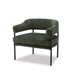 Skyline Armchair - Green Velvet - Paulas Home & Living