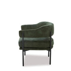 Skyline Armchair - Green Velvet - Paulas Home & Living