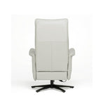 Slimline Smooth Power Recliner with Swivel - Paulas Home & Living