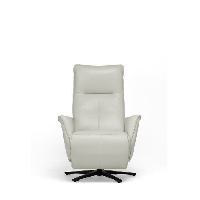 Slimline Smooth Power Recliner with Swivel - Paulas Home & Living