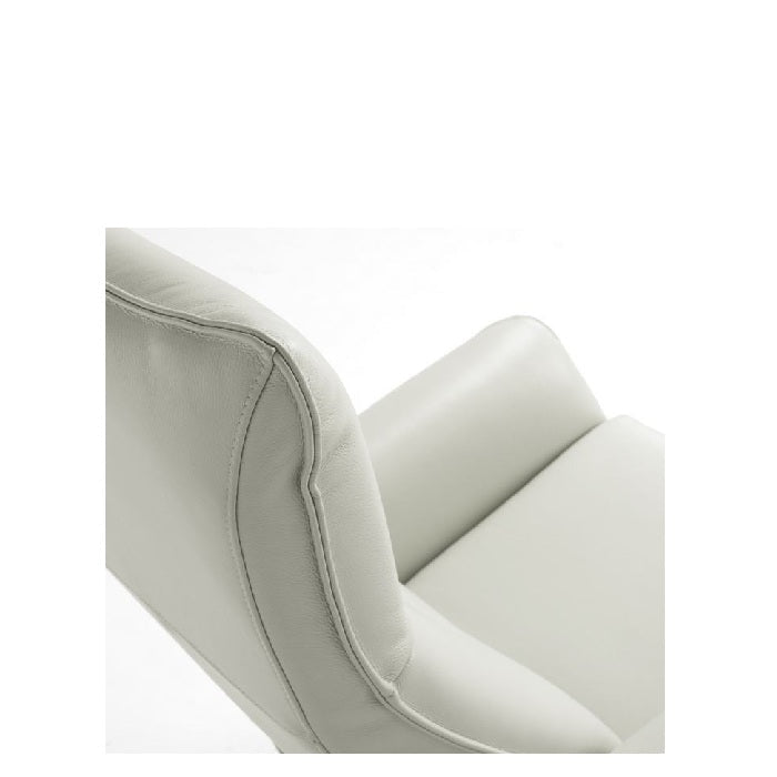 Slimline Smooth Power Recliner with Swivel - Paulas Home & Living