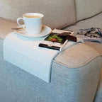 Slinky Sofa Table Bamboo - Single Pack - White - Paulas Home & Living