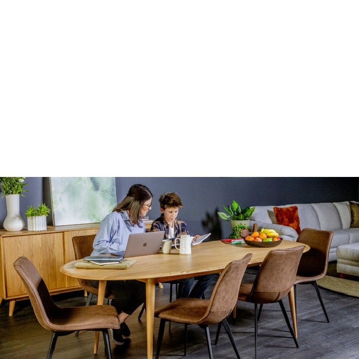 Sloane Oval Dining Table - Paulas Home & Living