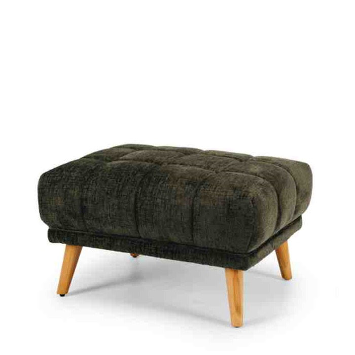 Towelie 3 Seater & Footstool Fern Green