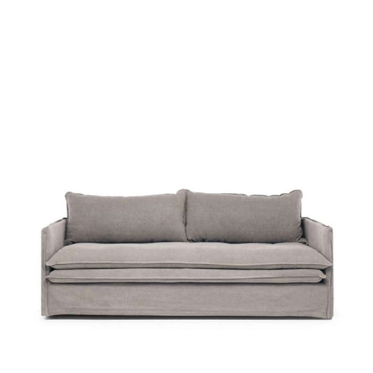 Hamilton 3 Seater Slipcover - Cement
