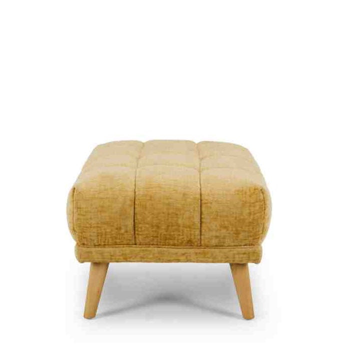 Towelie 3 Seater & Footstool Dijon Yellow