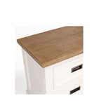 Parisian Bedside 2 Drawer - Effortlessly French