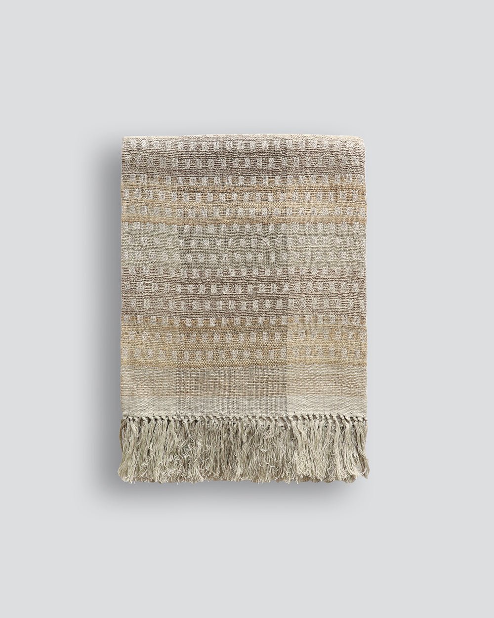 Solano Ivy Throw - Linen/Silk - Paulas Home & Living