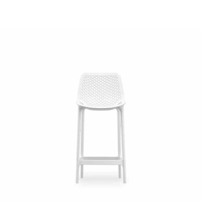 Soprano Outdoor Barstool 650sh - Stackable (Black or White) - Paulas Home & Living