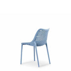 Soprano Outdoor Chair - Light Blue (Stackable) - Paulas Home & Living
