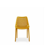 Soprano Outdoor Chair - Mustard (Stackable) - Paulas Home & Living
