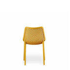 Soprano Outdoor Chair - Mustard (Stackable) - Paulas Home & Living