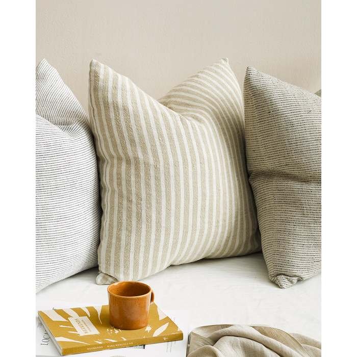 Spencer Ivory/Natural Cushion - Paulas Home & Living