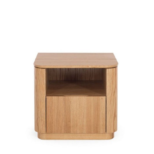 Stash 1 Dr Bedside - Oak Top & Oak - Paulas Home & Living