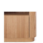 Stash 1 Dr Bedside - Travertine Top & Oak - Paulas Home & Living