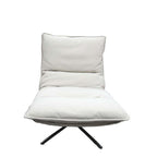 Staten Swivel Chair - Stone leather - Paulas Home & Living