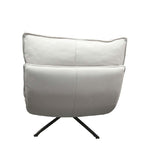 Staten Swivel Chair - Stone leather - Paulas Home & Living