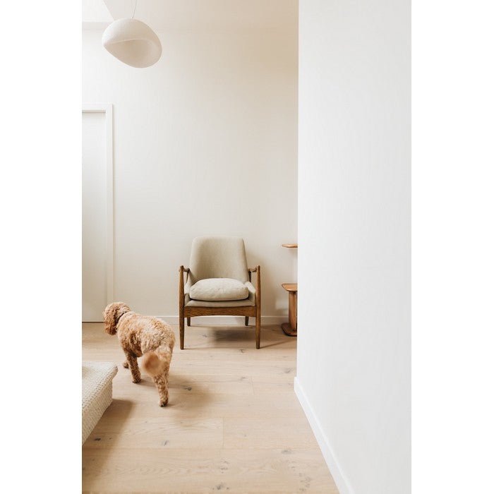 Steiner Armchair FULL Canvas Cement - Paulas Home & Living