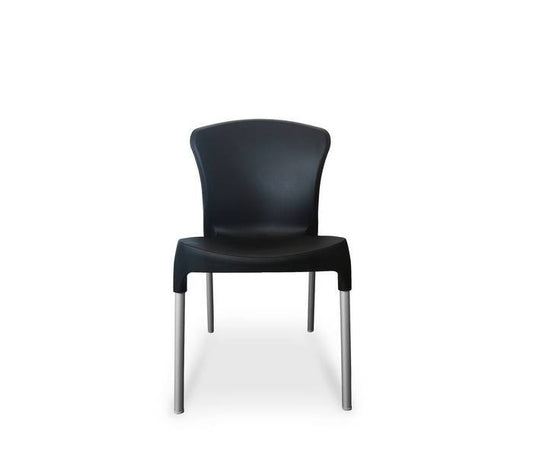 Stella Chair – Black (Stackable) - Paulas Home & Living