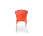 Stella Chair – Orange (Stackable) - Paulas Home & Living