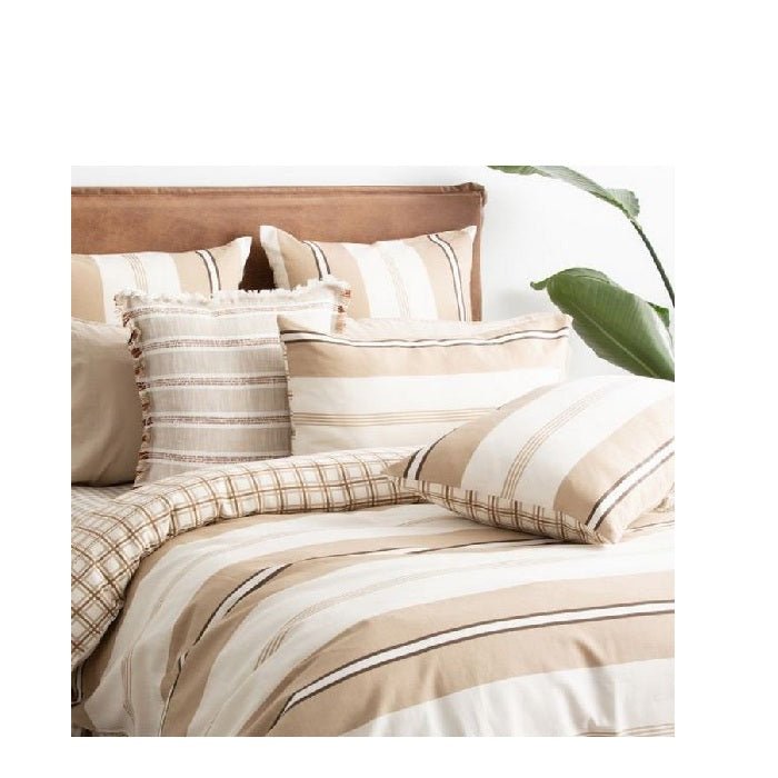 Stephine Stripe Quilt Cover Set - Paulas Home & Living
