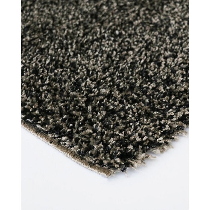 Stirling Floor Rug - Taupe/Black (100% Polypropylene) - Paulas Home & Living