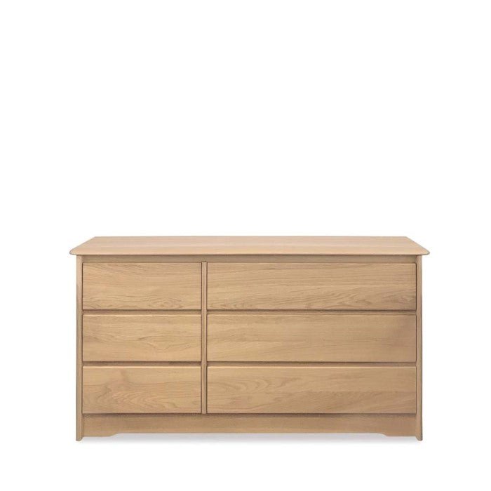 Strada BR Dresser 6 Drawer - Oak - Paulas Home & Living