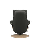 Stressless® Adam Power Recliner - Disc Base (Paloma Black) - Paulas Home & Living