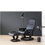 Stressless Consul Leather Recliner Classic Base - Special Buy - Paulas Home & Living