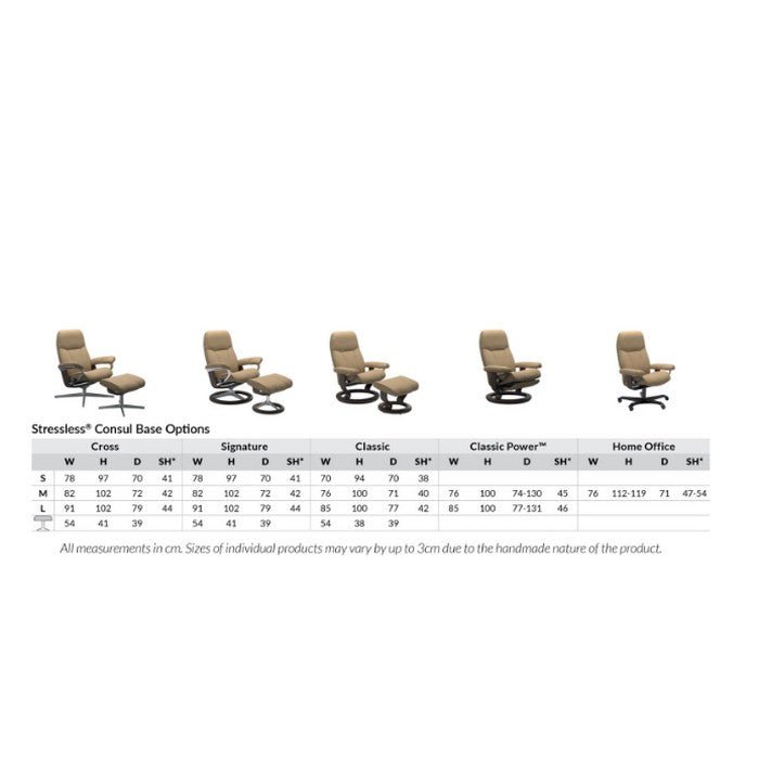 Stressless® Consul Medium Leather Recliner - Classic Base (Batick Thyme Green) - Paulas Home & Living