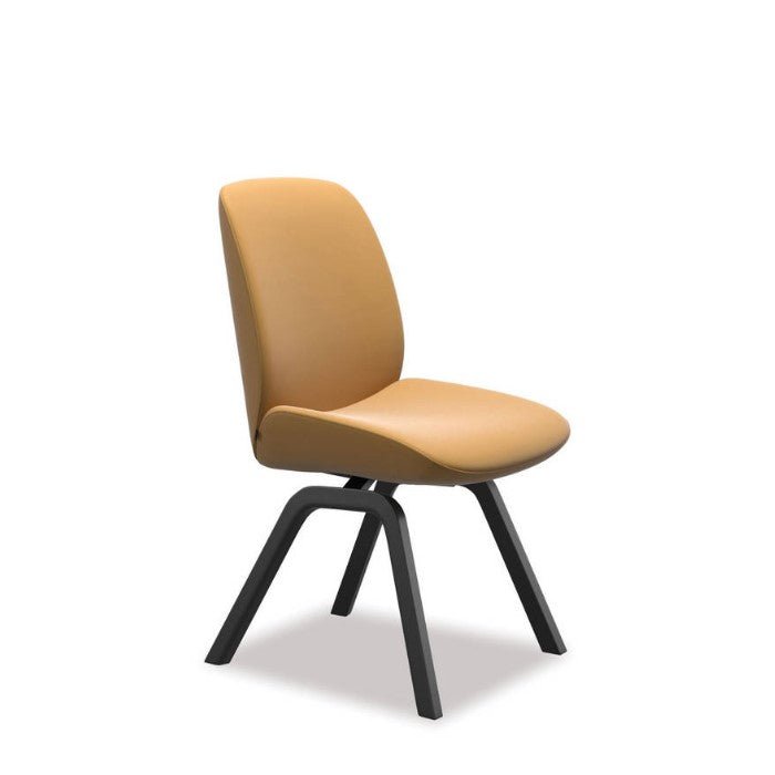 Stressless® Dining Chair - Bay Low Back - (Paloma Honey) - Paulas Home & Living