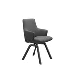 Stressless Dining Chair - Bay Low Back with Arms - (Batick Grey) - Paulas Home & Living
