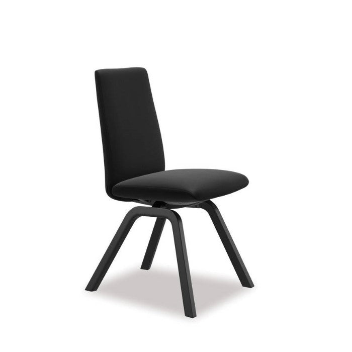 Stressless® Dining Chair - Laurel Low Back (Paloma Black) - Paulas Home & Living